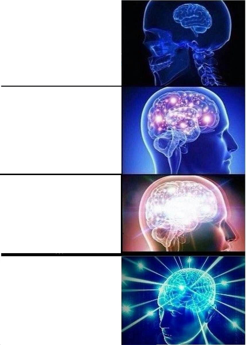 Expanding Brain meme about Kingdom Kratom