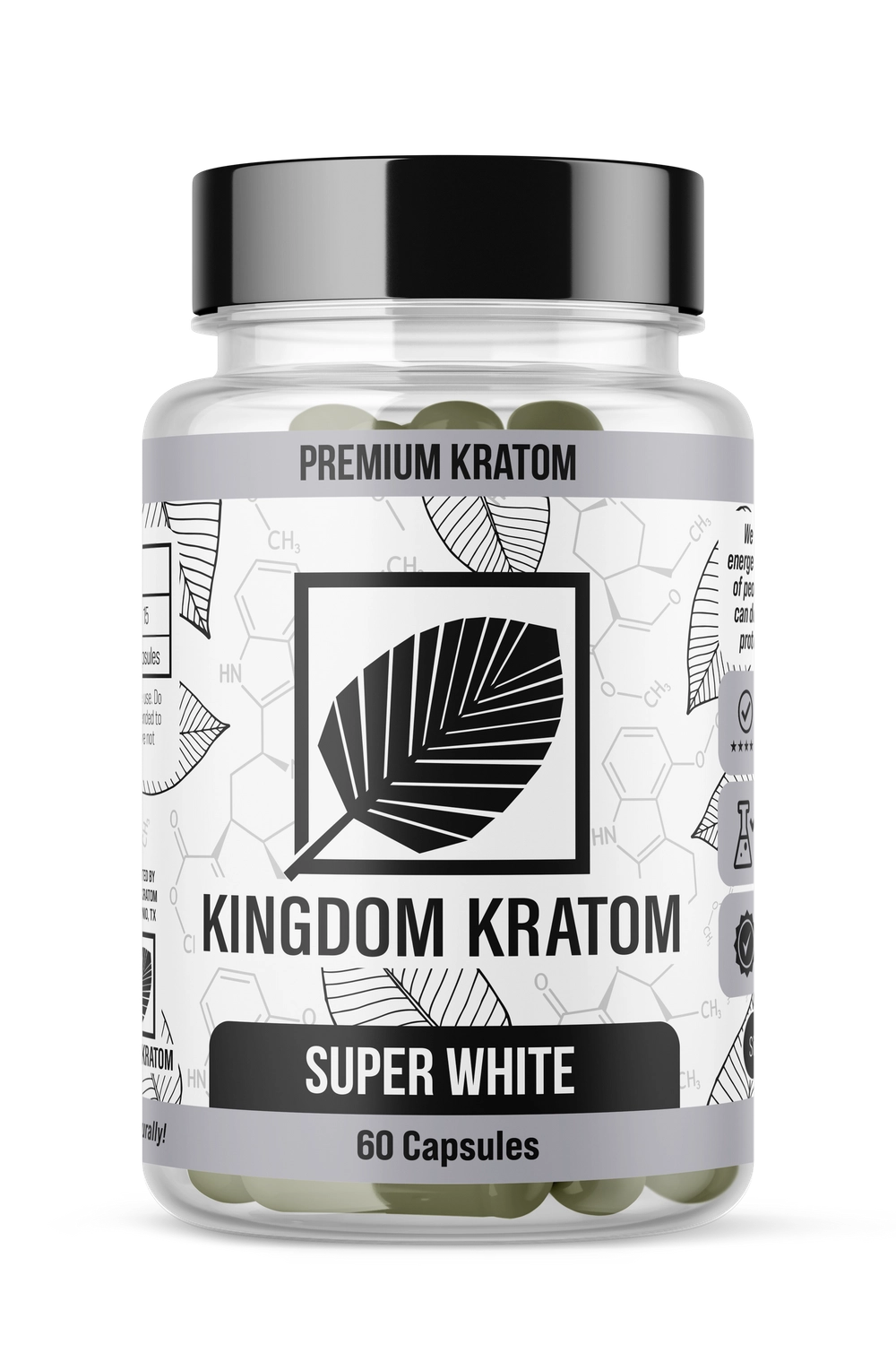 Super White Borneo capsule bottle